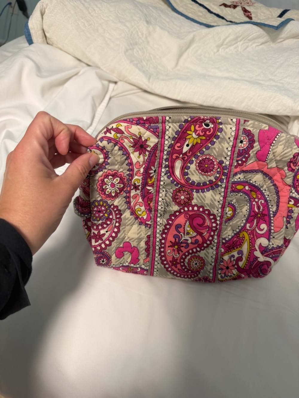 Vera Bradley Large and small Cosmetic Bag - Picture 5 of 8